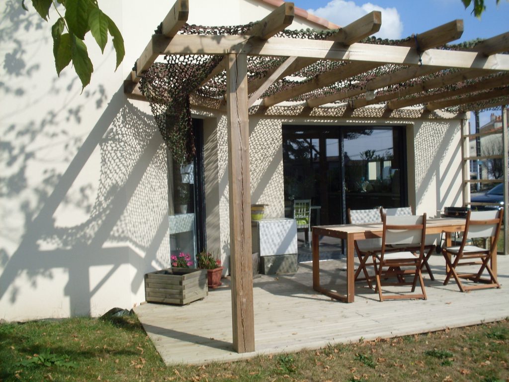 Pergola bois – région Nantaise