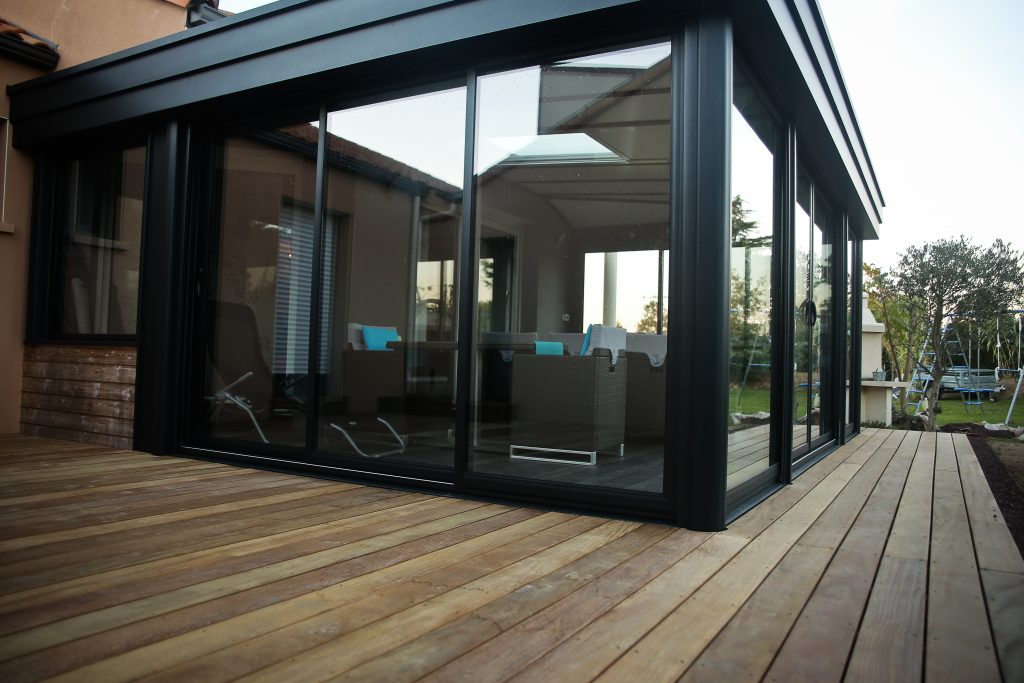 Terrasse sur mesure en bois exotique (cumaru)