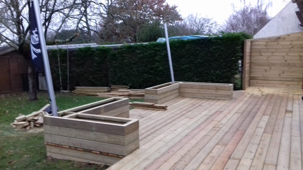 Terrasse et aménagements de jardin en bois