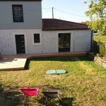 chantier terrasse saint julien de concelles en douglas (menuisier nantes)