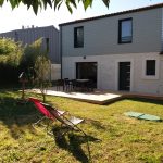 chantier terrasse saint julien de concelles en douglas (menuisier nantes)